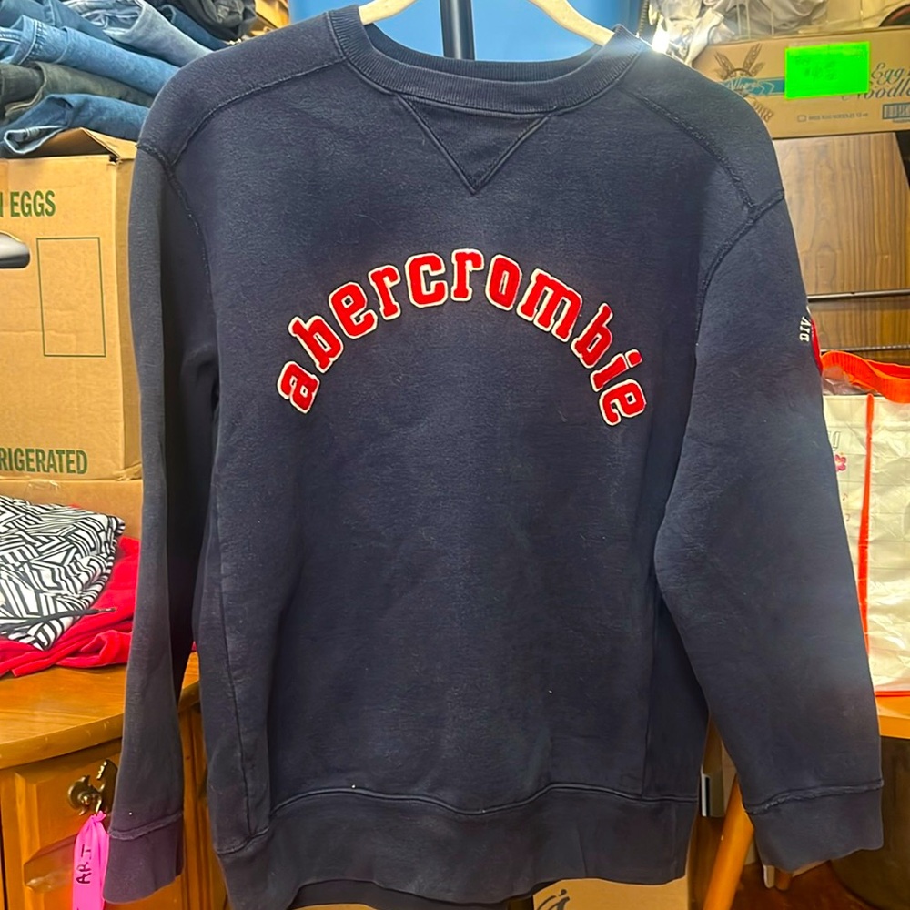 Abercrombie Sweatshirt Blue